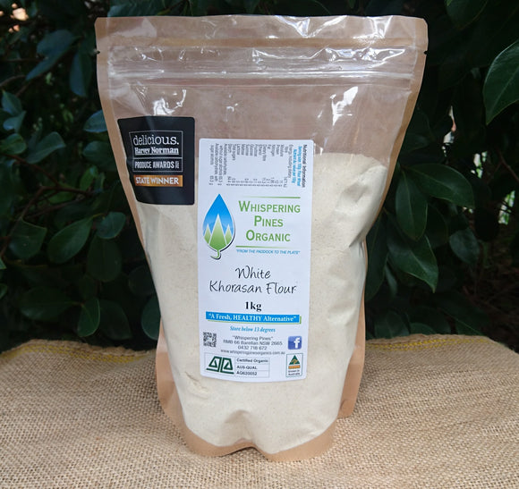 Whispering Pines Organic Khorasan Flour 1kg