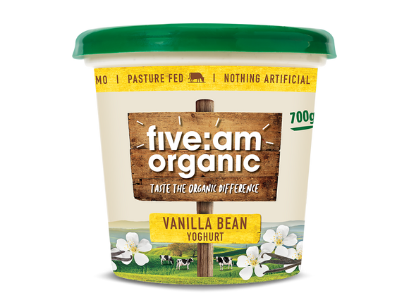 Five AM Organic yoghurt 700g