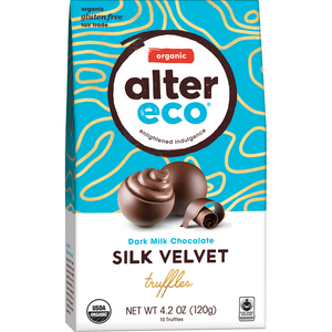 Alter Eco Organic Chocolate Silk Velvet Truffles 108g