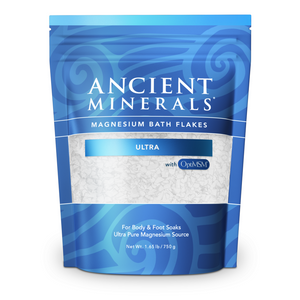 Ancient Minerals Magnesium Bath Salts Ultra (with MSM) 750g