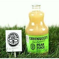 Greenwood's Biodynamic 100% Pear Juice (glass bottle) 1L