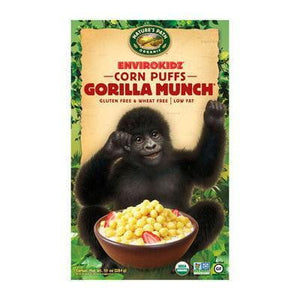 Nature's Path Envirokidz Organic Gorilla Munch Corn Puffs 275g
