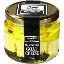 Meredith Dairy Marinated Goat's Cheese 320g (contains canola oil)