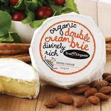 True Organic Double Brie Cheese 200g