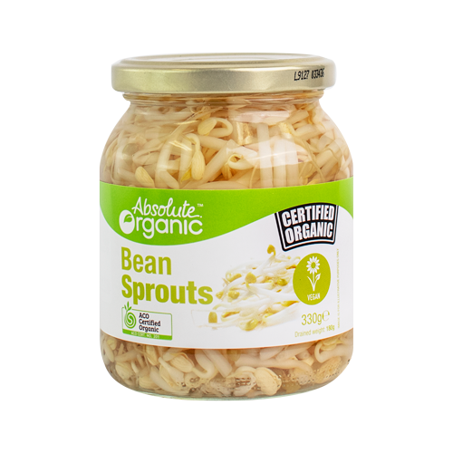 Absolute Organic Bean Sprouts 330g