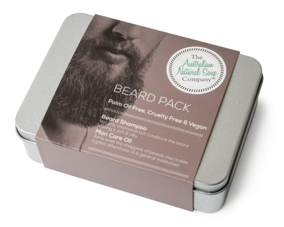 The Aust Natural Soap Co Beard Pack