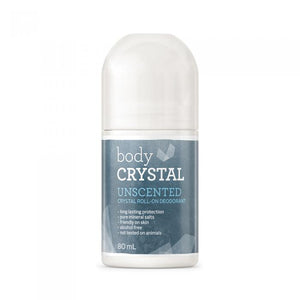 Body Crystal Unscented Roll-on Deodorant 80ml