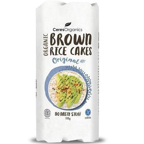 Ceres Organics Brown Rice Cakes Sea Salt (Original)