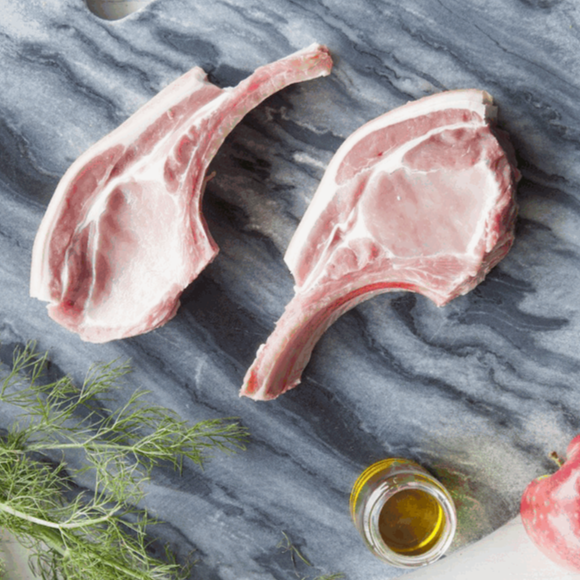 Cherry Tree Organics Pork Frenched Cutlets ~500g