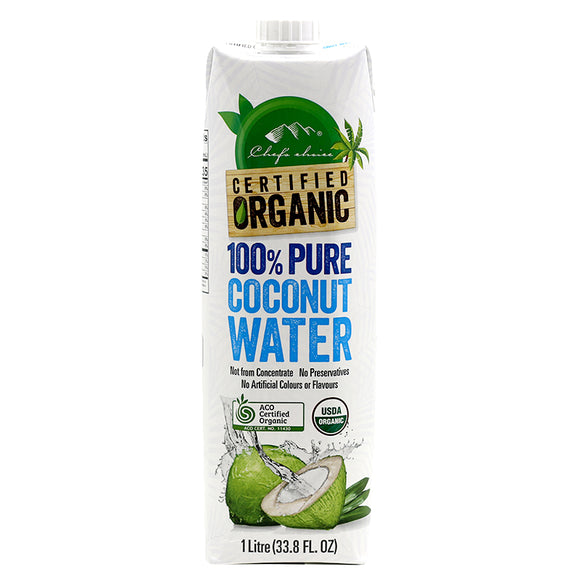 Chef's Choice Organic 100% Pure Coconut Water 1L