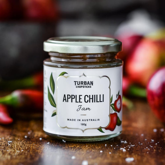 Turban Chopsticks Apple Chilli Jam 180g