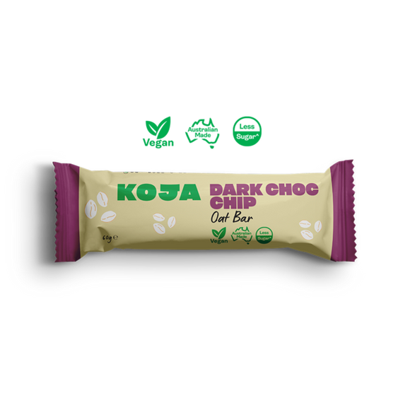 KOJA Dark Choc Chip Oat Bar 60g