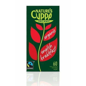 Nature's Cuppa Organic English Breakfast 60 tea bags