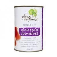 Organic Whole Peeled Tomatoes 400g (BPA free)