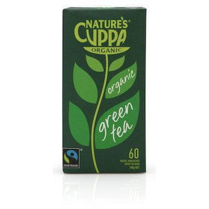 Nature's Cuppa Organic Green Tea 60 tea bags