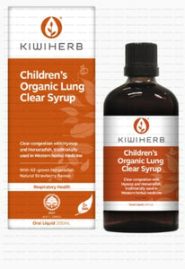 Kiwiherb Children's Organic Lung Clear Syrup 200ml