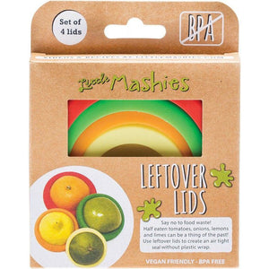 Little Mashies Leftover Lids Reusable Food Covers Set of 4