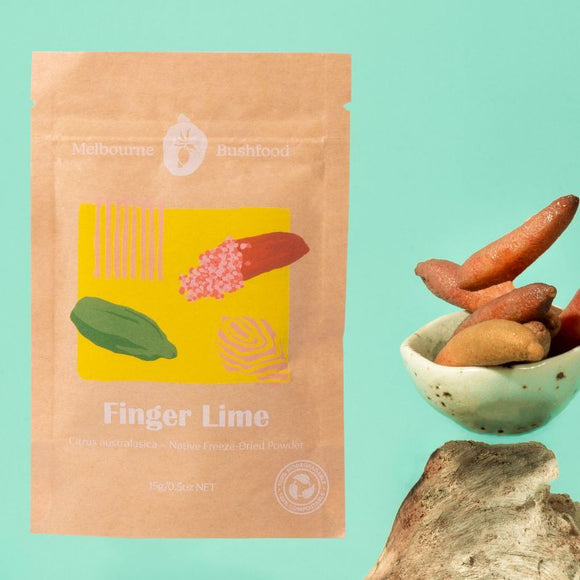 ** Melbourne Bushfood Finger Lime Fruit Powder 15g