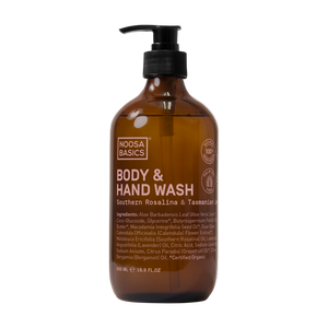 Noosa Basics Body & Hand Wash Southern Rosalina & Tasmanian Lavender 500ml