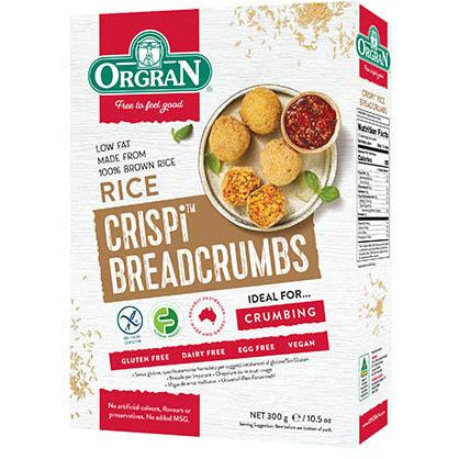 Orgran Rice Crispi Breadcrumbs 300g