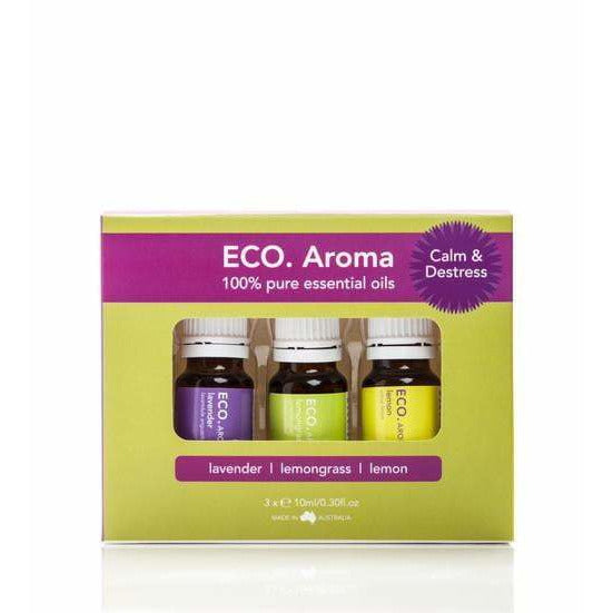 Eco Aroma Calm & De-Stress Trio Pack 3x10ml