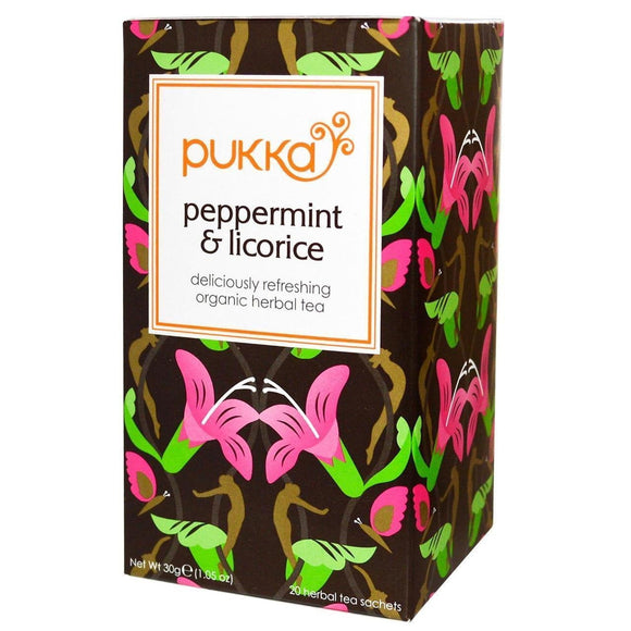 Pukka Peppermint & Licorice 20 tea sachets