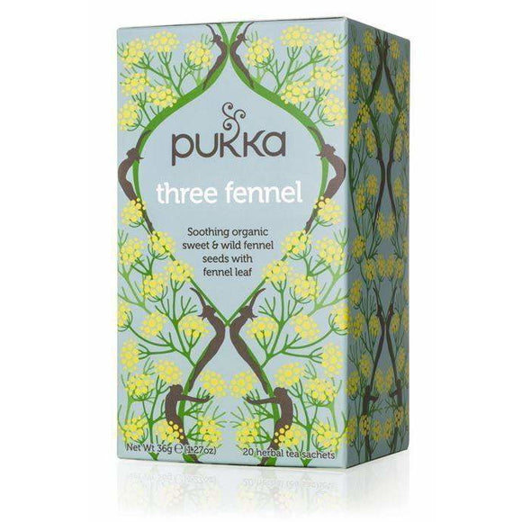 Pukka Three Fennel 20 tea bags
