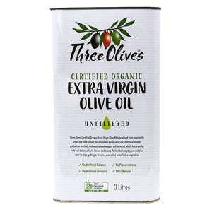 Land of Olives Organic Extra Virgin Olive Oil 3L