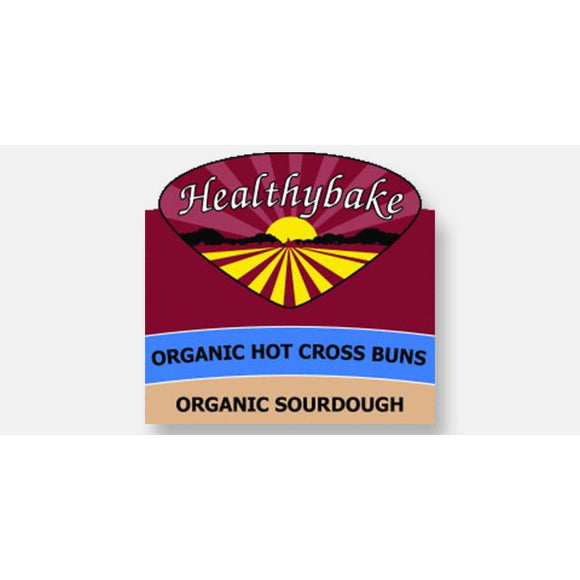 HB Organic Sourdough Wheat Hot Cross Buns x6