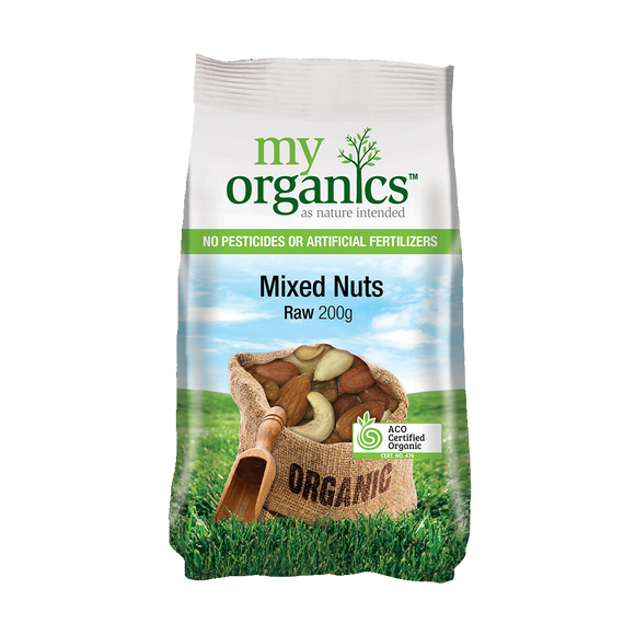 My Organics Mixed Nuts Raw 200g