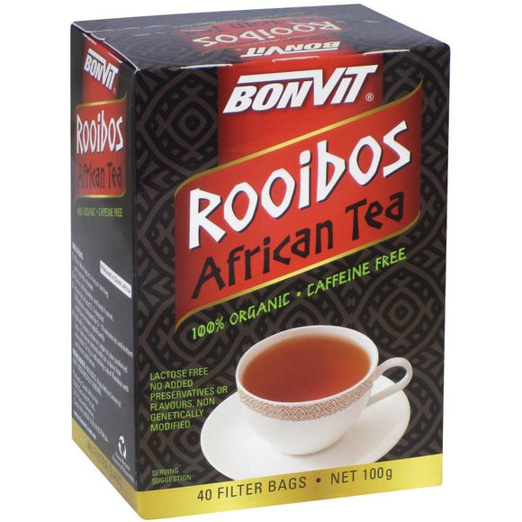 Bonvit Organic Rooibos African Tea 40 filter bags