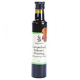 Simply Stirred Caramelised Balsamic Dressing with Raspberry & Vanilla 250ml