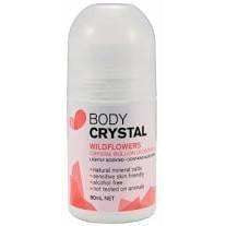 Body Crystal Wildflowers Roll-on Deodorant 80ml