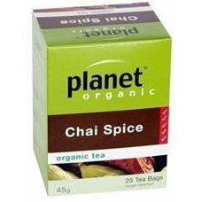Planet Organic Chai Spice 25 Tea Bags