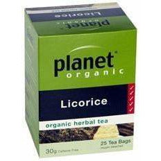 Planet Organic Licorice 25 Tea Bags