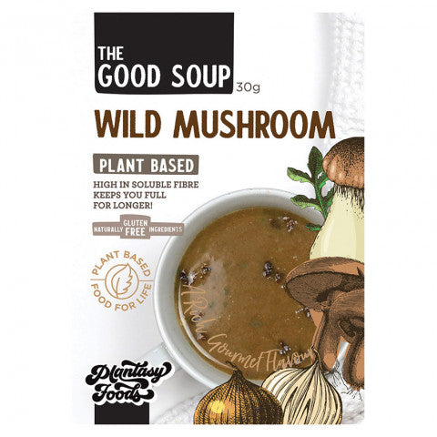 Plantasy Foods The Good Soup Wild Mushroom 30g
