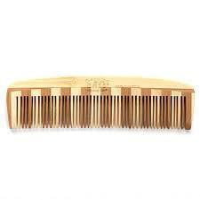 Bass Brushes Bamboo Comb Pocket Size Fine Tooth