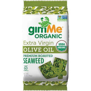 GimMe Roasted Seaweed Snacks Olive Oil 10g