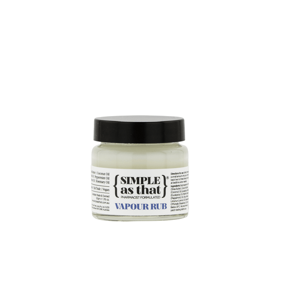Simple as that Vapour Rub 50g