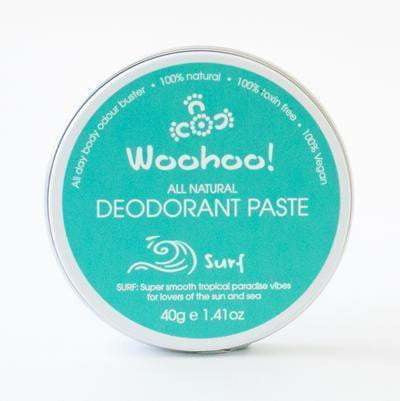 Woohoo Deodorant Paste Surf Tin 60g