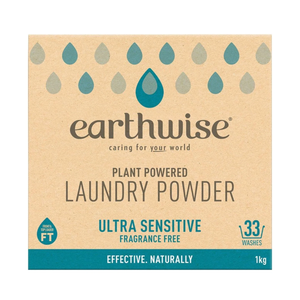 Earthwise Laundry Powder Fragrance Free 1kg