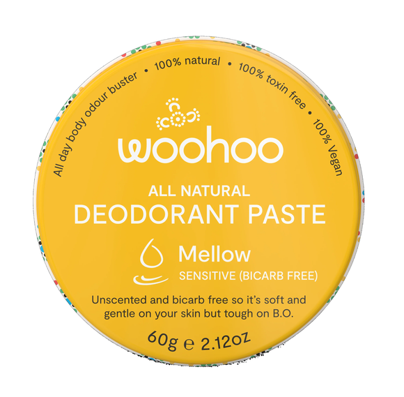 Woohoo Deodorant Paste MELLOW Tin 60g