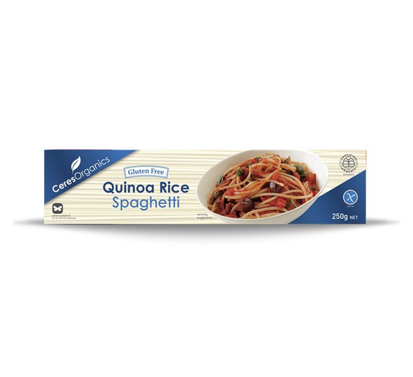 Ceres Organics Quinoa Gluten Free Pasta Spaghetti 250g