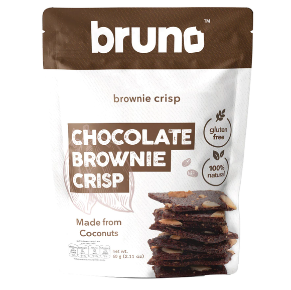 Bruno Gluten Free Brownie Crisps Chocolate 60g