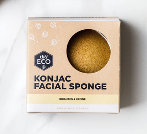Ever Eco Konjac Facial Sponge Turmeric
