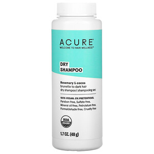 Acure Dry Shampoo for Brunette to Dark Hair 48g