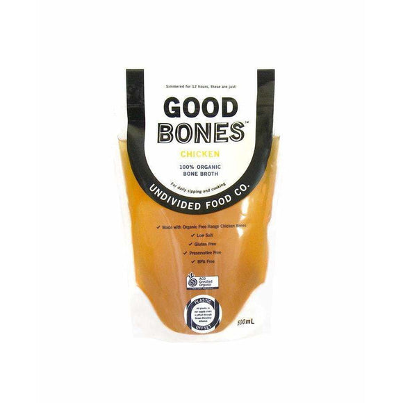 Good Bones Organic Chicken Bone Broth 500ml