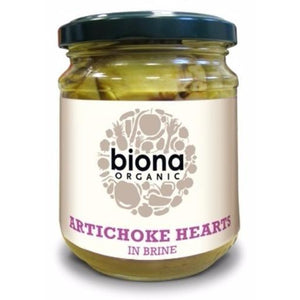 ** Biona Organic Artichoke Hearts in Brine 200g