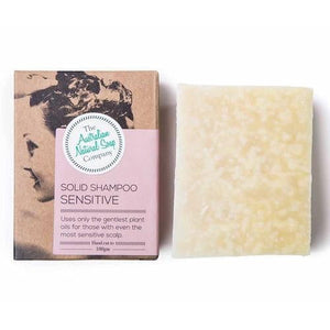 The Aust. Natural Soap Co Solid Shampoo Sensitive Scalp Bar 100g