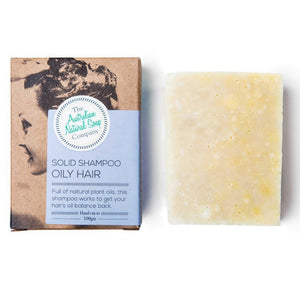 The Aust. Natural Soap Co Solid Shampoo Bar Oily Hair 100g